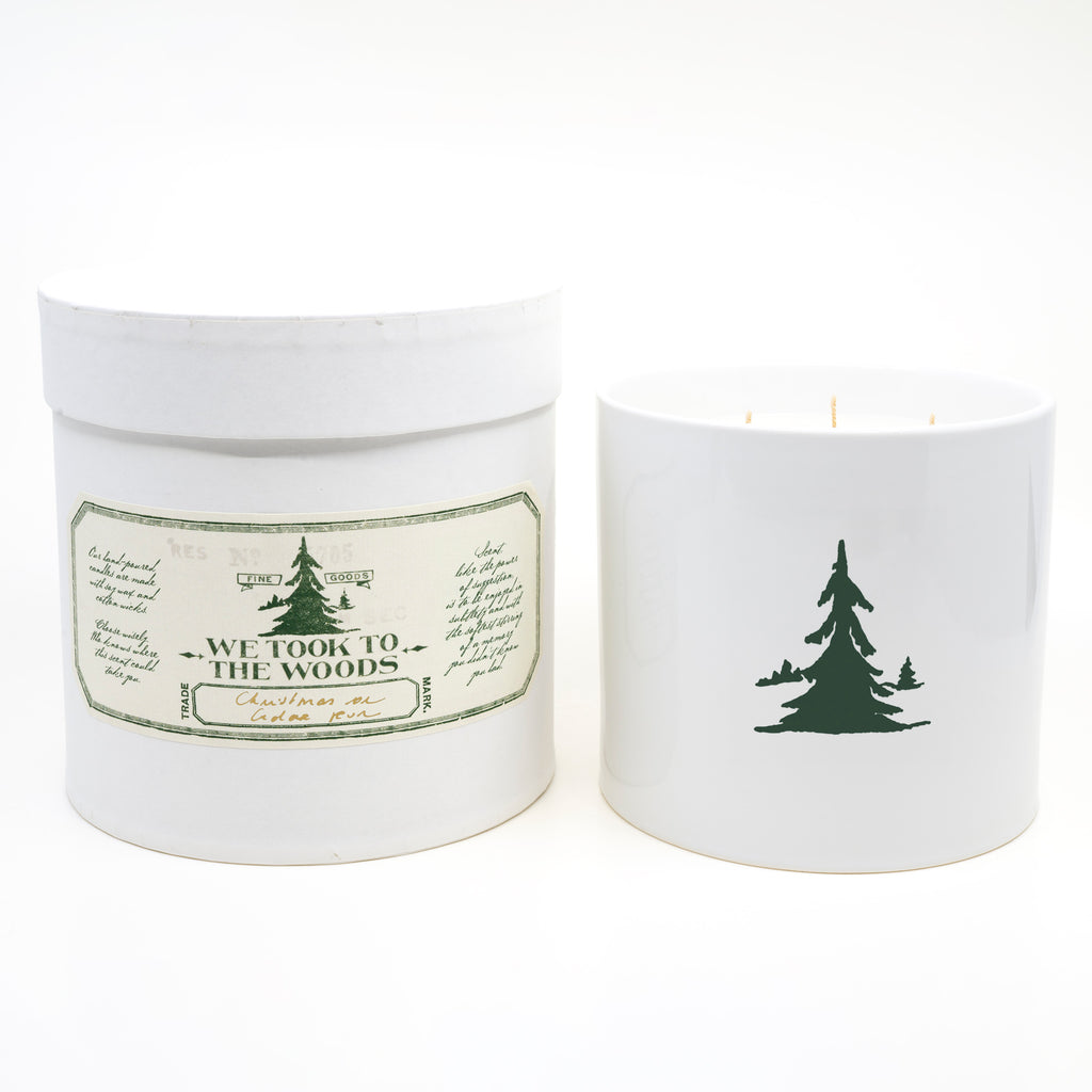 Christmas on Cedar Run - Large Porcelain