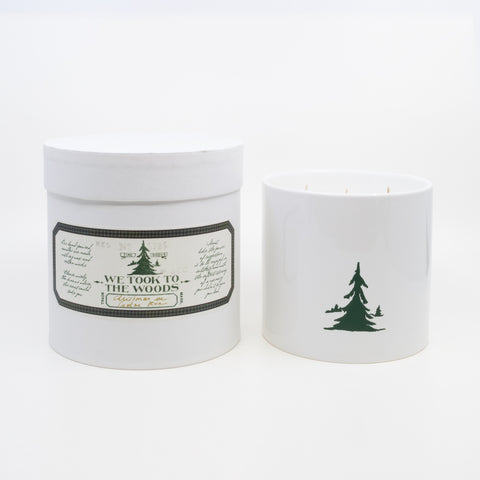 Christmas on Cedar Run - Large Porcelain